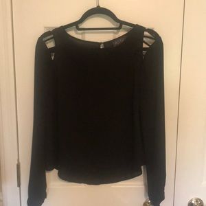 Astr black blouse